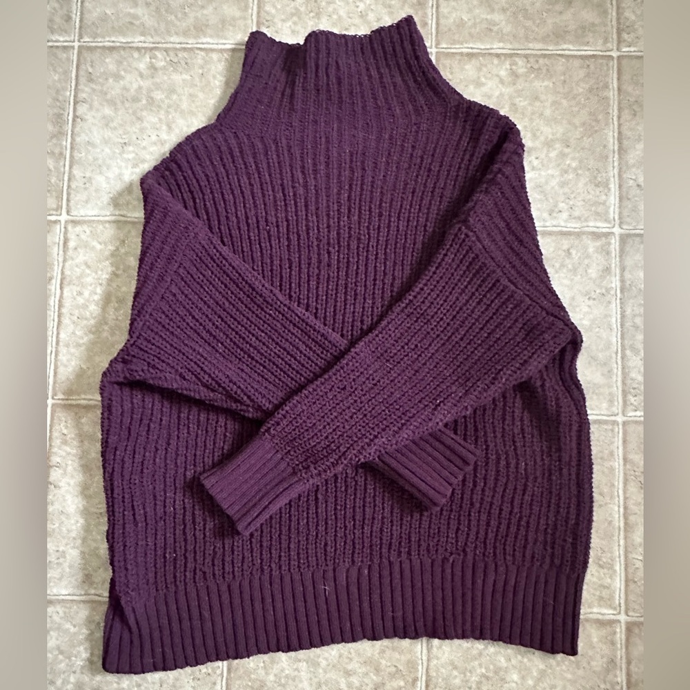 Aerie chenille oversized sweater- S
